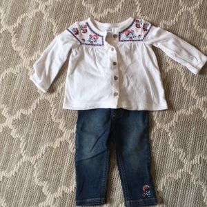 Carters set never worn